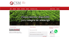 Desktop Screenshot of csm.fi.cr