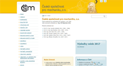 Desktop Screenshot of csm.cz